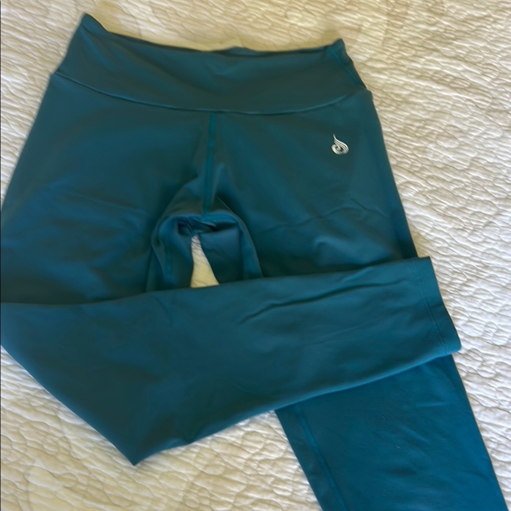 Ryderwear Scrunch Bottom Teal Leggings